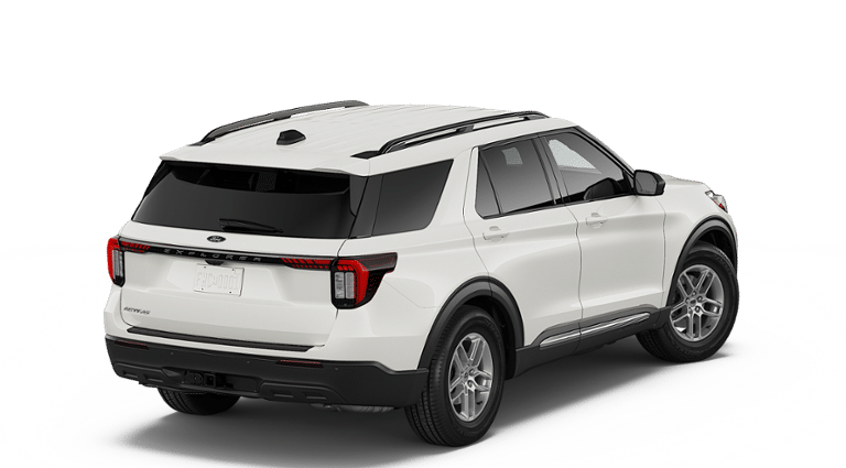 2026 Ford Explorer — rear three-quarter view