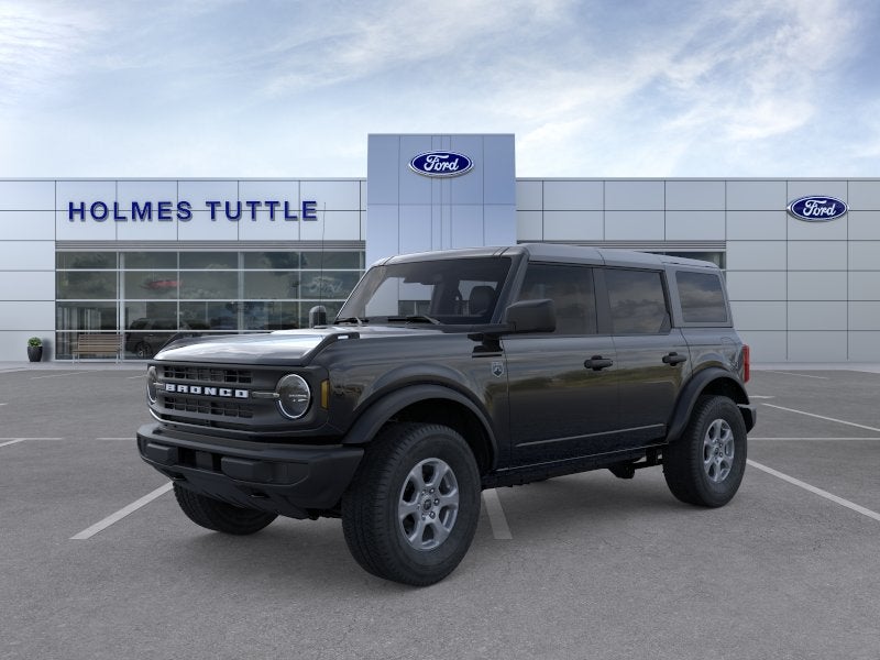 2026 Ford Bronco Big Bend in Shadow Black — front three-quarter view