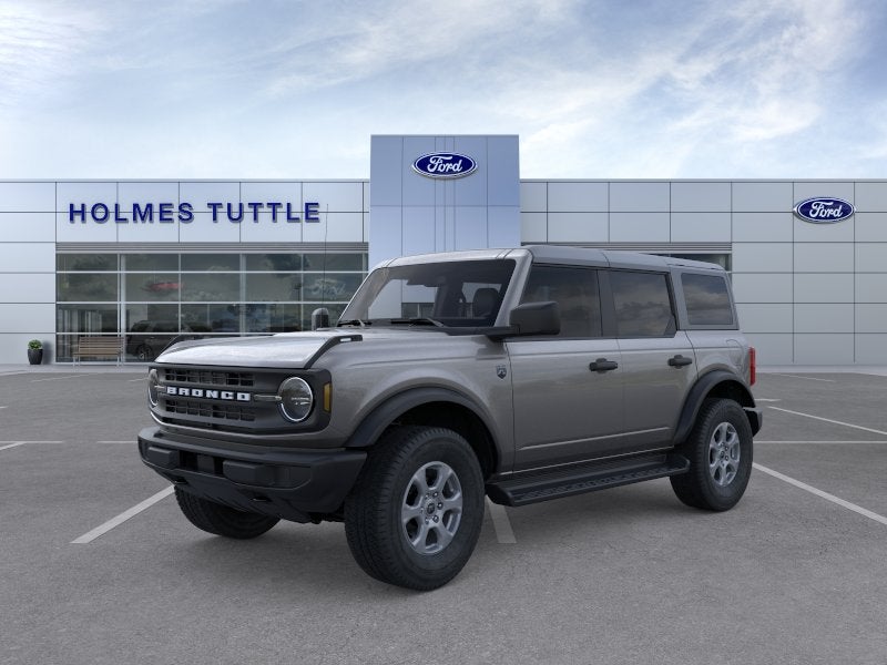2026 Ford Bronco Big Bend in Carbonized Gray Metallic — front three-quarter view