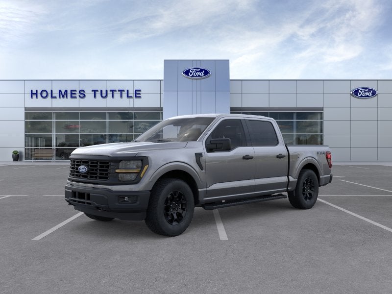 2026 Ford F-150 STX in Carbonized Gray Metallic — front three-quarter view
