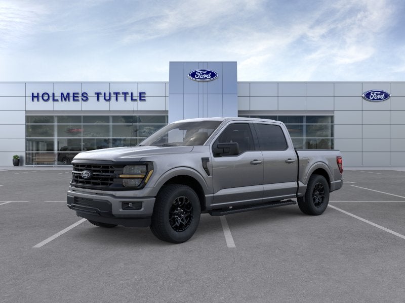 2026 Ford F-150 XLT in Carbonized Gray Metallic — front three-quarter view