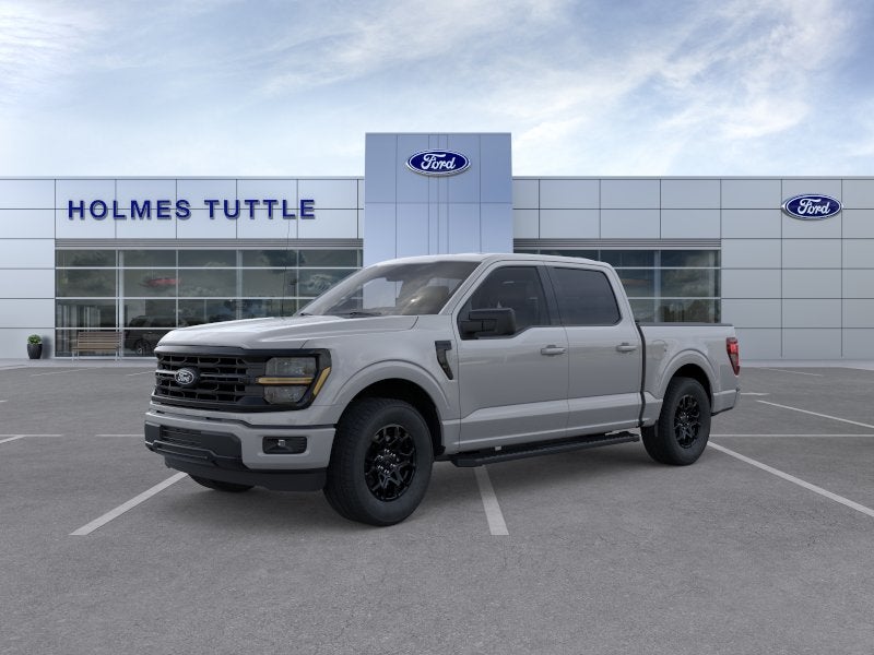 2026 Ford F-150 XLT in Avalanche — front three-quarter view
