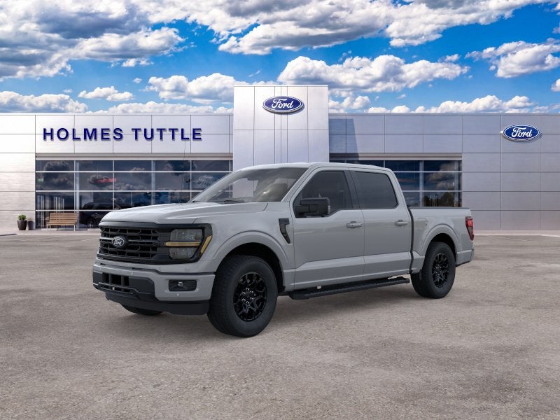 2026 Ford F-150 XLT in Avalanche — front three-quarter view
