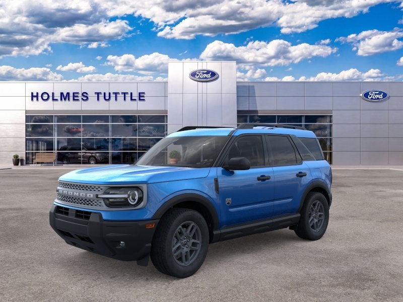 2026 Ford Bronco Sport Big Bend in Velocity Blue Metallic — front three-quarter view