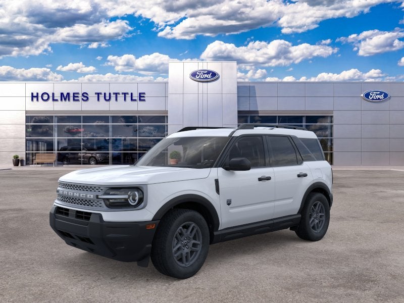 2026 Ford Bronco Sport Big Bend in Oxford White — front three-quarter view