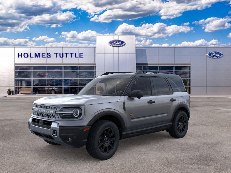 2026 Ford Bronco Sport Badlands in Carbonized Gray Metallic — front three-quarter view