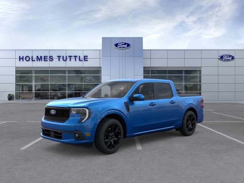 2026 Ford Maverick Lobo Standard in Velocity Blue — front three-quarter view