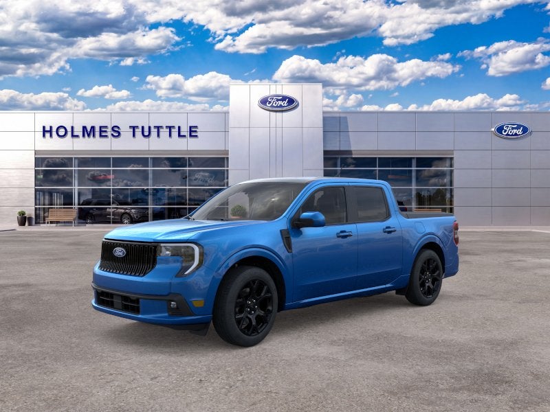 2026 Ford Maverick Lobo Standard in Velocity Blue — front three-quarter view