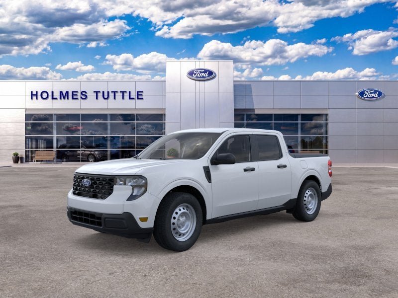 2026 Ford Maverick XL in Oxford White — front three-quarter view