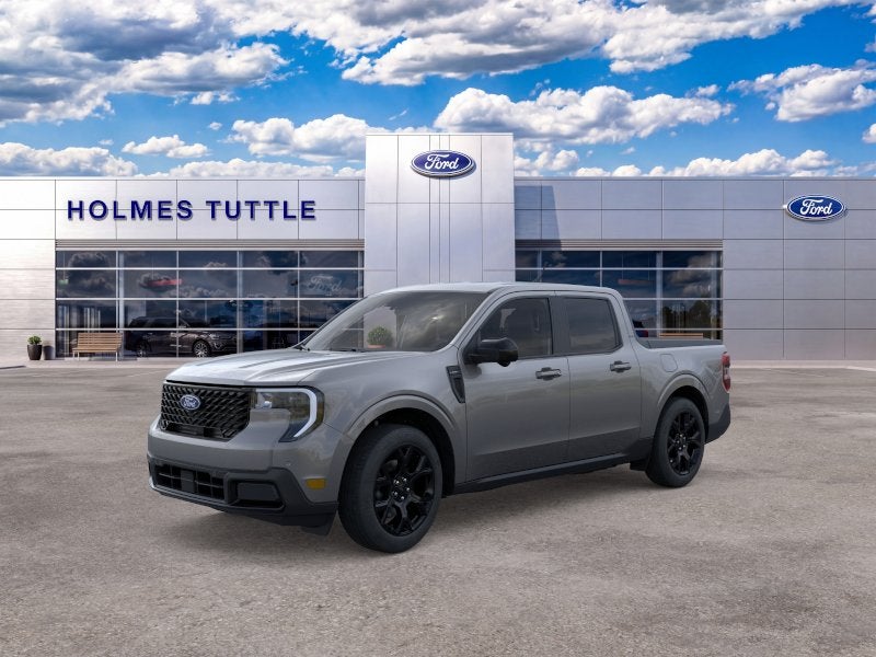 2026 Ford Maverick LARIAT in Carbonized Gray Metallic — front three-quarter view